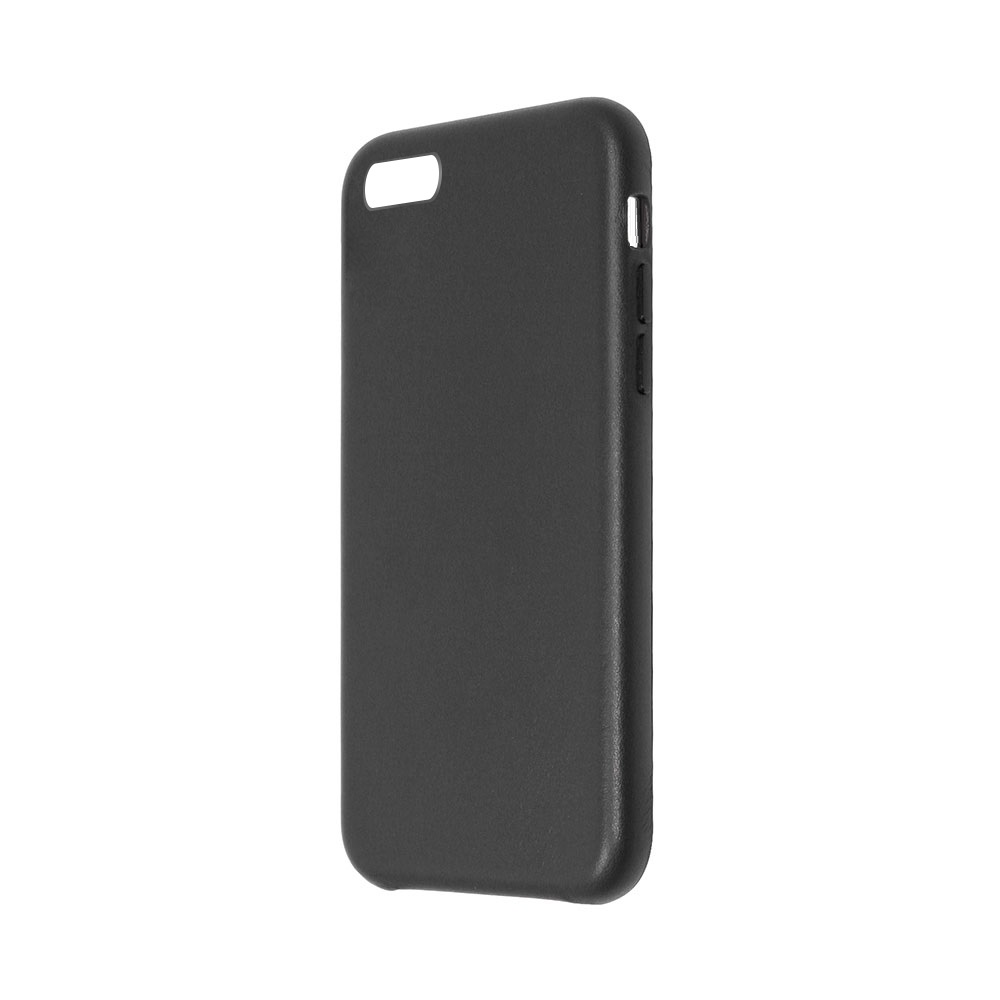 Carcasa iPhone 8 / 7 Just Must Origin Leather Black (piele naturala)