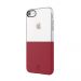 Husa iPhone 7 Baseus Half to Half TPU Silicon-Hard Red Wine