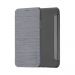 Husa iPhone X / XS Meleovo Smart Flip Gray (spate mat perlat si fata cu aspect metalic)