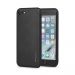 Husa iPhone 7/8/SE2020/SE2022 Meleovo Silicon Soft Slim Black (aspect mat)