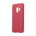 Husa Samsung Galaxy S9 G960 Meleovo Silicon Soft Slim Red (aspect mat)