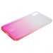 Carcasa iPhone X / XS Baseus Glaze Transparent Pink
