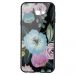Carcasa Sticla Samsung Galaxy J4 Plus Just Must Glass Diamond Print Flowers Black Background