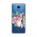 Husa Samsung Galaxy J6 (2018) Lemontti Silicon Art Watercolor Unicorn