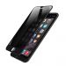 Folie iPhone 8 Plus / 7 Plus / 6s Plus / 6 Plus Devia Frame Sticla Temperata Privacy Black (9H, 0.26