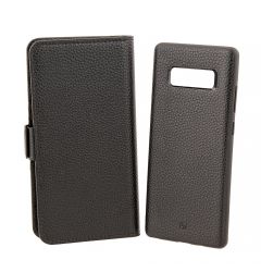 Husa Samsung Galaxy Note 8 Just Must Book Car Wallet Black (carcasa interior detasabila)