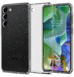Spigen Husa Liquid Crystal Glitter Samsung Galaxy S23 Plus Transparent