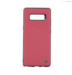Carcasa Samsung Galaxy Note 8 Occa Exquis Car Red (margini flexibile, placuta metalica integrata)
