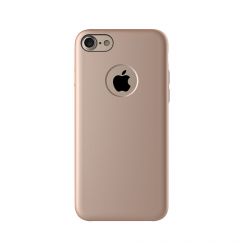 Carcasa iPhone 7 Mcdodo Magnetic Gold (textura fina, placuta metalica integrata)