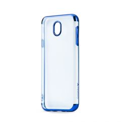 Husa Samsung Galaxy J5 (2017) Meleovo Silicon Flash Soft II Blue 360