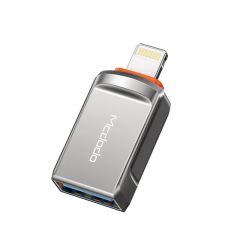 Mcdodo Adaptor OTG USB 3.0 la Lightning Dark Grey