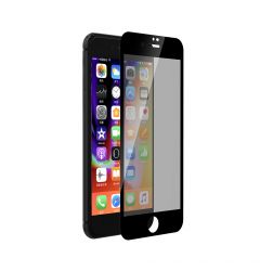 Folie iPhone 8 Plus / 7 Plus / 6s Plus / 6 Plus Devia Sticla Privacy Full Black (0.26mm, 9H)