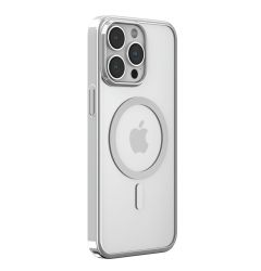 Devia Husa Glimmer Series Magnetic iPhone 15 Pro Max Argintiu