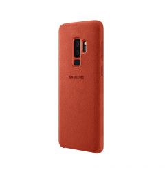 Carcasa Originala Samsung Galaxy S9 Plus G965 Alcantara Cover Red