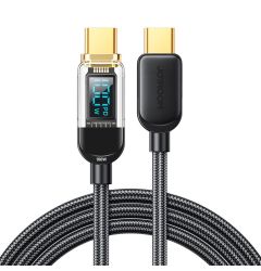 Joyroom Cablu Digital Type-C la Type-C Fast Charging, 1.2m Negru