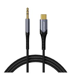 Joyroom Cablu Audio Jack 3.5mm la Type-C, 1m Negru
