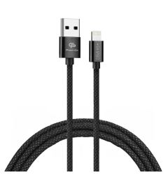 Prestico Cablu D30L USB la Lightning Fast Charger, 2A, 3m Negru