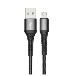 Prestico Cablu T20M USB la MicroUSB Fast Charger, 3.1A, 2m Negru
