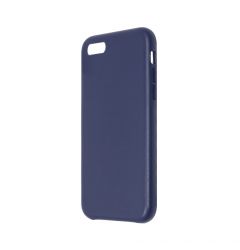 Husa iPhone SE2022 Just Must Origin Leather Midnight Blue, piele naturala