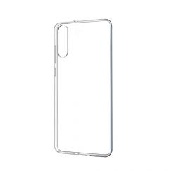 Carcasa Huawei P20 Just Must Pure II Clear (spate transparent, margini flexibile)