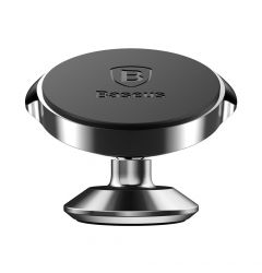 Suport Baseus Auto Small Ears Magnetic Black (rotatie 360°, cu adeziv)