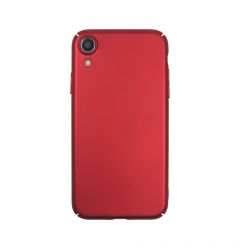 Carcasa iPhone XR Just Must Uvo Red (material fin la atingere, slim fit)