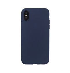 Husa iPhone XS / X Just Must Silicon Candy Navy