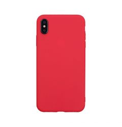 Husa iPhone XS Max Just Must Silicon Candy Red