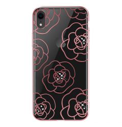 Carcasa iPhone XR Devia Camellia Rose Gold
