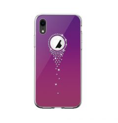 Carcasa iPhone XR Devia Angel Tears Gradual Purple