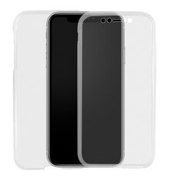 Husa iPhone XS / X Lemontti Silicon Full Cover 360 Transparent