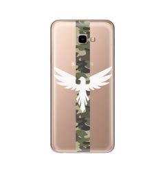 Husa Samsung Galaxy J4 Plus Lemontti Silicon Art Army Eagle