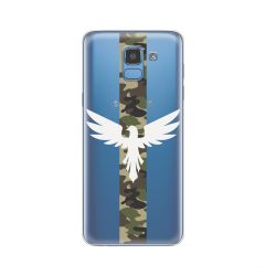 Husa Samsung Galaxy J6 (2018) Lemontti Silicon Art Army Eagle