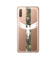 Husa Samsung Galaxy A7 (2018) Lemontti Silicon Art Army Eagle