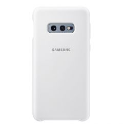 Husa Originala Samsung Galaxy S10e G970 Silicone Cover White