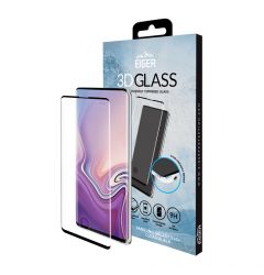 Folie Samsung Galaxy S10 Plus G975 Eiger Sticla 3D Case Friendly Clear Black