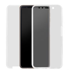 Husa Samsung Galaxy A7 (2018) Lemontti Silicon Full Cover 360 Transparent