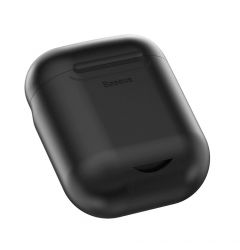 Husa Baseus cu incarcare Wireless pentru Airpods Black