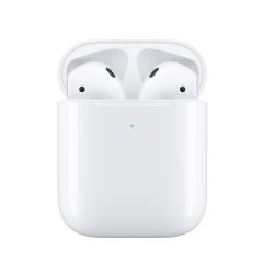 Casti Original Apple Airpods 2 True Wireless Bluetooth cu Carcasa Incarcare Wireless White