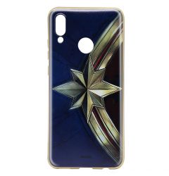 Husa Huawei P Smart (2019) / Honor 10 Lite Marvel Silicon Captain Marvel 001 Gold