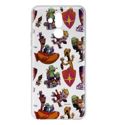 Husa Huawei Mate 20 Lite Marvel Silicon Guardians of the Galaxy 007 Clear