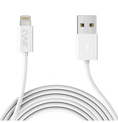 Cablu MFI Lightning Jivo USB White 3m