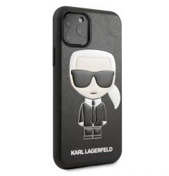 Husa iPhone 11 Pro Karl Lagerfeld Ikonik Negru