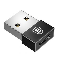 Adaptor USB la Type-C Baseus Mini Exquisite Black