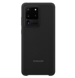 Husa Originala Samsung Galaxy S20 Ultra Silicone Cover Black