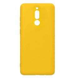 Husa Xiaomi Redmi 8 Lemontti Silicon Silky Galben