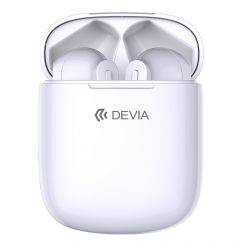 Casti True Wireless Devia Smart Series TWS EM058 (Bluetooth 5.0) White
