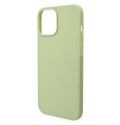 Husa iPhone 12 Pro Max Lemontti Silicon Silky Verde