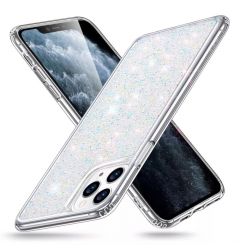 Husa iPhone 11 Esr Glamour Serie Shinning Crystal Silver