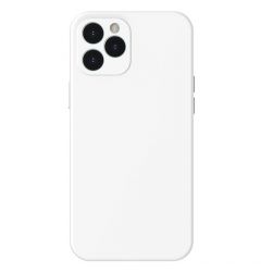 Husa iPhone 12 Pro Max Baseus Liquid Silica Gel Protective White